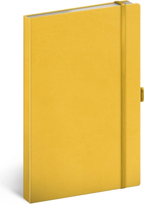 Notatnik w linie NOTIQUE żółty 13 × 21 cm