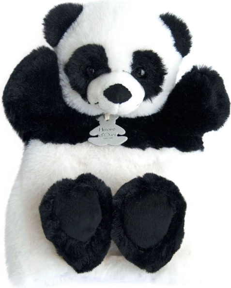 Pluszowy pacynka panda 25 cm