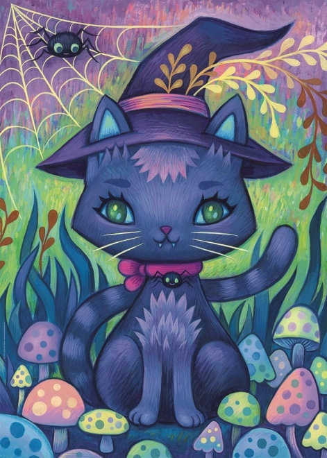 Puzzle HEYE Dreaming: kot czarodziejka 1000 elementów