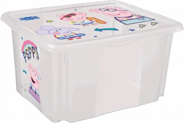 pojemnik do przechowywania z pokrywą Duża Peppa Pig