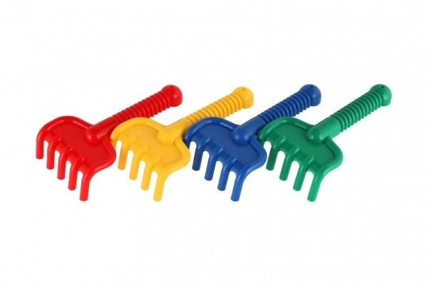 Grabki plastikowe 19cm 4 kolory 12m+
