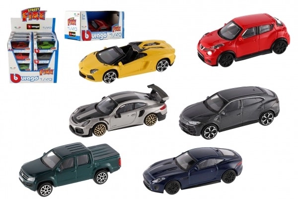 Bburago Street Fire Collezione 1/43, różne rodzaje
