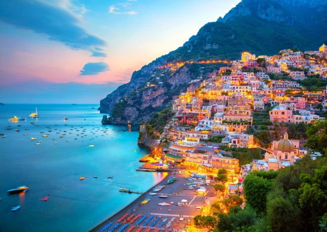 Enjoy puzzle Positano o zmierzchu 1000 elementów