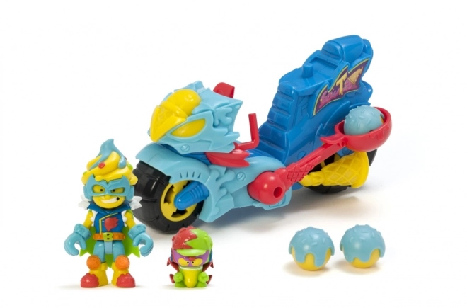 Superthings z turbo motocyklem turbo ice