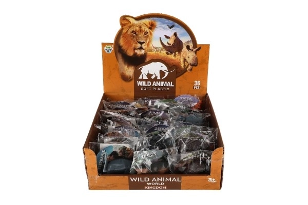 Safari ZOO plastikowe mini figurki zwierzątka