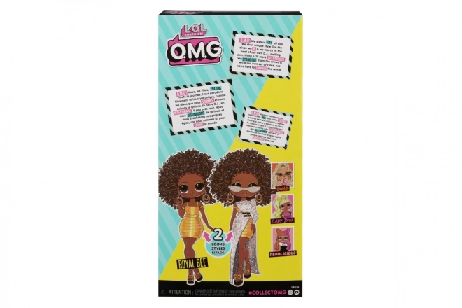 L.O.L. Surprise! OMG Wielka Siostra, 2 stroje – Royal Bee
