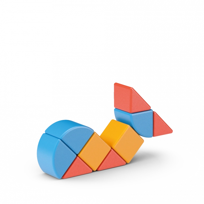 Geomag Magicube Bloki i Karty 16 elementów
