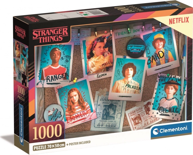 Puzzle 1000 elementów Compact Stranger Things