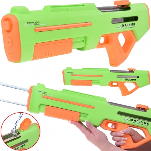 Elektryczny pistolet na wodę z podwójną dyszą