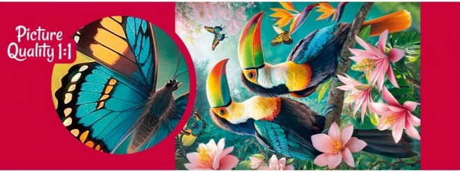 Puzzle Tukany w Raju 1000 Części
