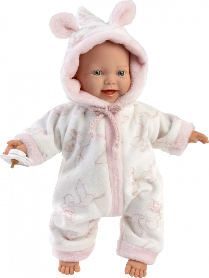 Llorens Little Baby realistyczna lalka niemowlę z miękkim materiałowym ciałem