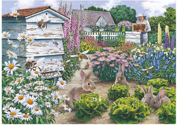 Puzzle Słodkie króliczki 500 elementów