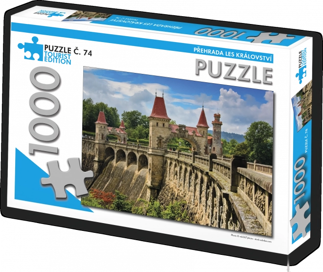 Puzzle Zbiornik Leśne Królestwo 1000 elementów - Edycja Turystyczna