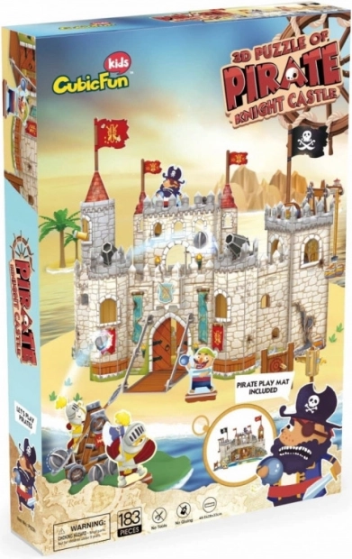 Puzzle 3D - Piracki zamek
