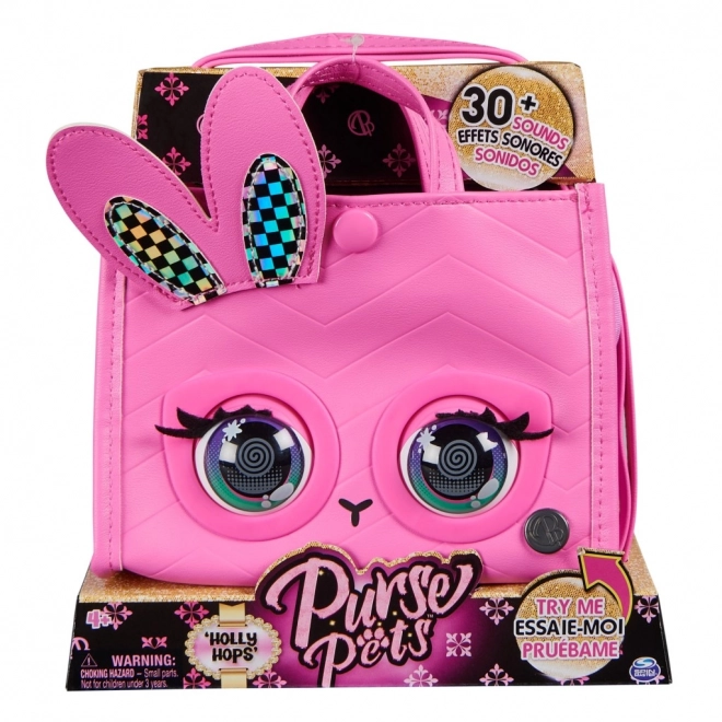 Purse pets interaktywna torebka króliczek