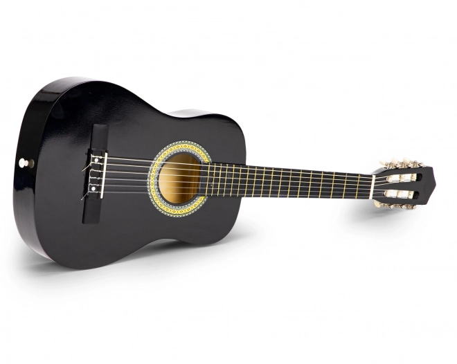 Duża drewniana gitara dziecięca, 6 strun, ECOTOYS