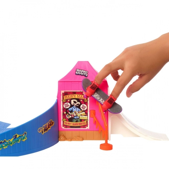 Hot Wheels Zabawny skatepark zestaw