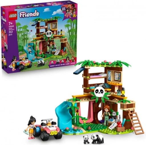 Lego Friends opieka nad pandami w rezerwacie