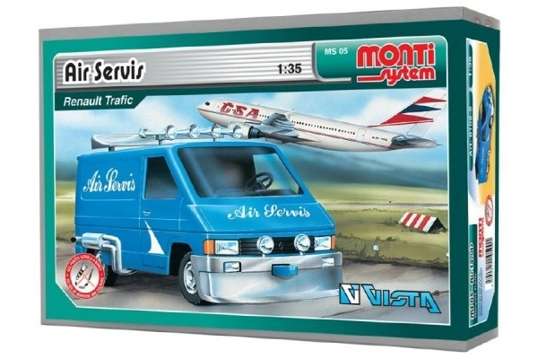 Zestaw Monti System MS 05 Air Serwis Renault Trafic 1:35 w pudełku 22x15x6cm