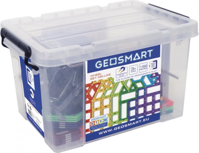 Magnetyczna układanka GeoSmart Deluxe Zestaw Kółkowy