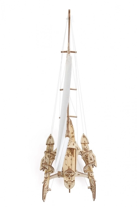 Ugears 3D puzzle - Jacht Trimaran Merihobus 237 elementów