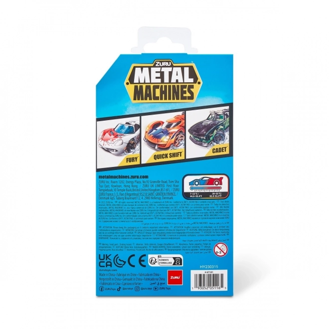 ZURU Metal Machines - Zestaw 3 samochodzików zmieniających kolor