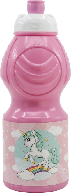 Butelka na napoje z motywem Jednorożca 400 ml