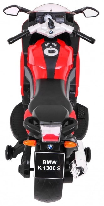 Dziecięcy motocykl BMW K1300S na baterie czerwony