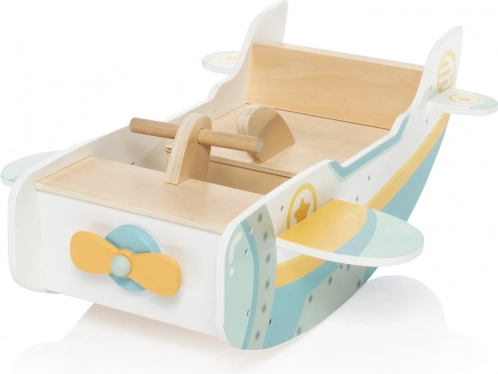 Drewniana huśtawka Montessori samolot, Wood