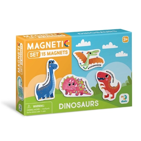 Magnetyczna gra Dinozaury