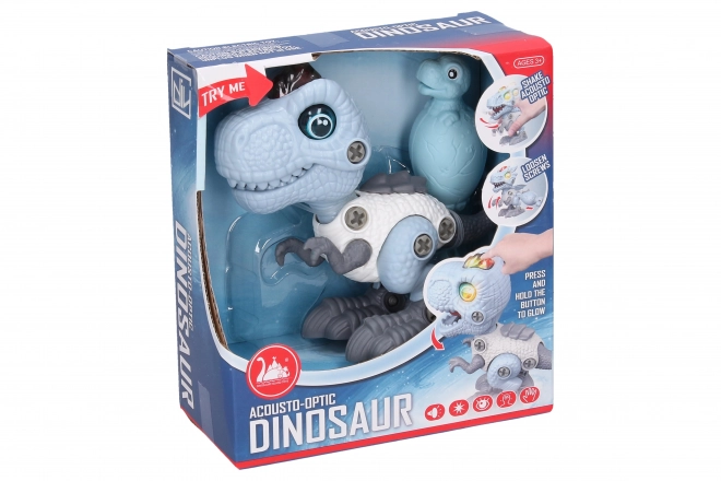Dino śrubokręt z efektami tyranozaura 13 cm