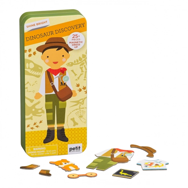 Magnetyczne puzzle Archeolog dla dzieci