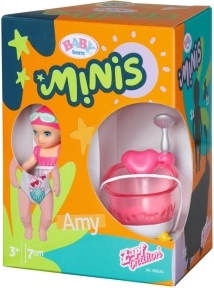 BABY born Minis zestaw z wanienką i laleczką Amy