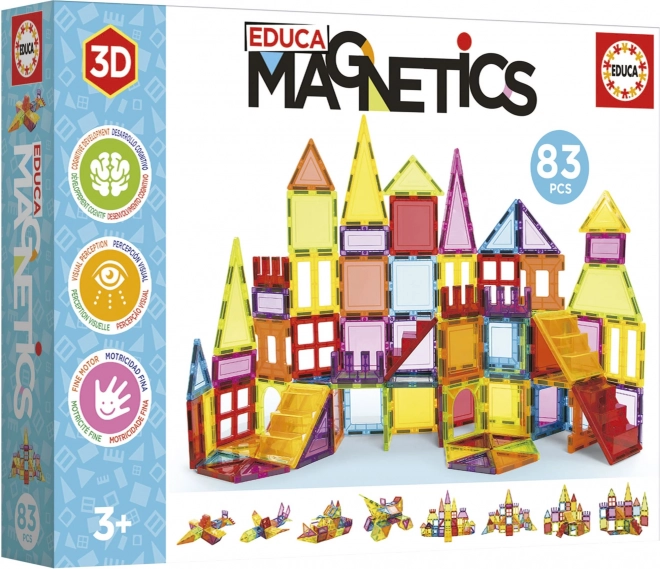 Educa Magnetyczna konstrukcja 83 elementów