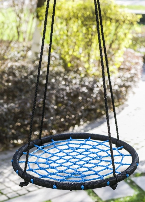 Huśtawka okrągła średnica 60 cm - niebieska