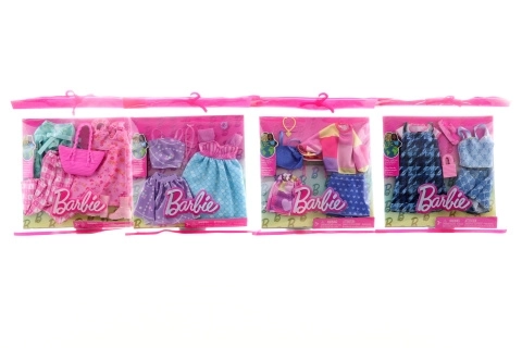 Barbie zestaw nowoczesnych ubranek