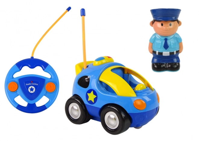 Dziecięcy samochód Policji Zdalnie sterowane R/C Światła Dźwięk