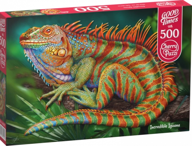 Cherry Pazzi Puzzle Niewiarygodna Legwan 500 Elementów