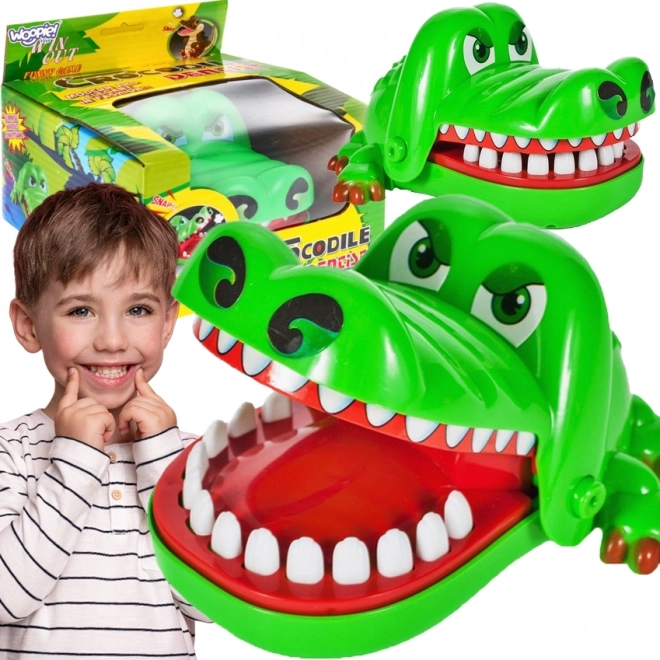 Woopie gryzący krokodylek – zręcznościowa gra u dentysty