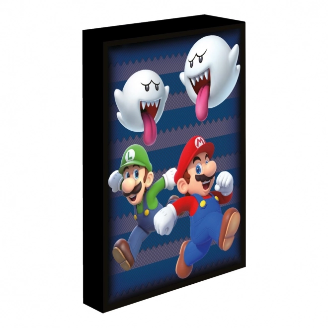 Świecący obraz LED Super Mario 30x40 cm