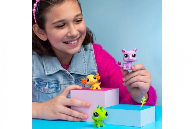 Littlest Pet Shop figurki 3 sztuki