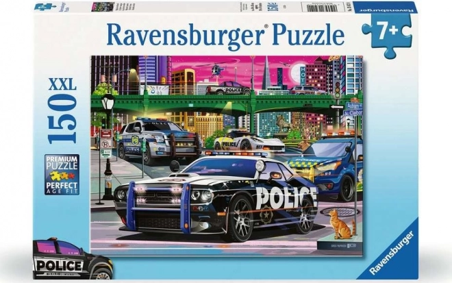 Puzzle Policyjna akcja XXL 150 elementów