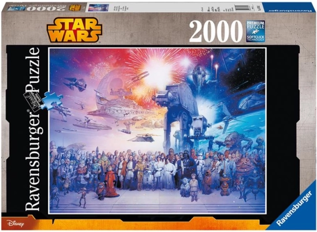 Ravensburger puzzle Star Wars kosmos 2000 elementów