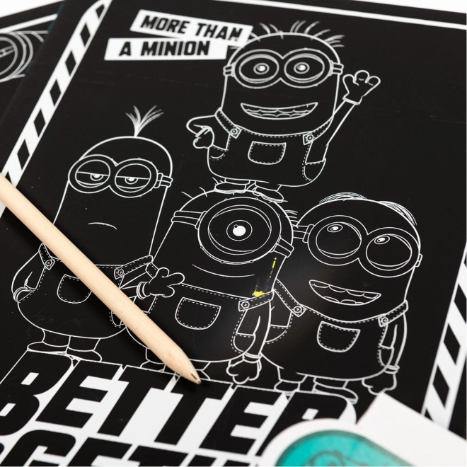 Minionki - Zeskrobywanie obrazków