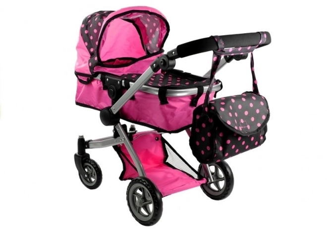 Wózek dla lalek Alice 2 w 1 Bouncer, wózek 2 w 1