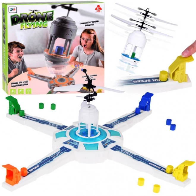 Latający dron gra zręcznościowa