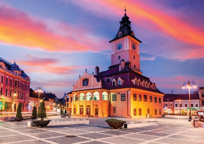 Puzzle Rynek Brasov 1000 elementów