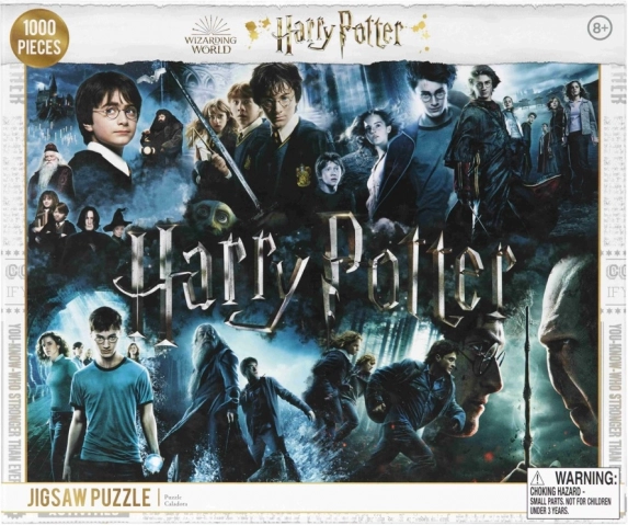 Plakat puzzlowy Harry Potter