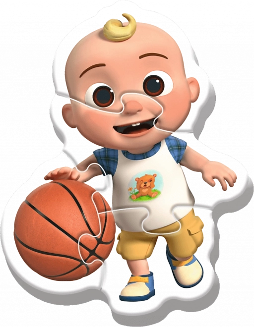 TREFL Baby puzzle Cocomelon 4w1 (2,3,4,5 elementów)