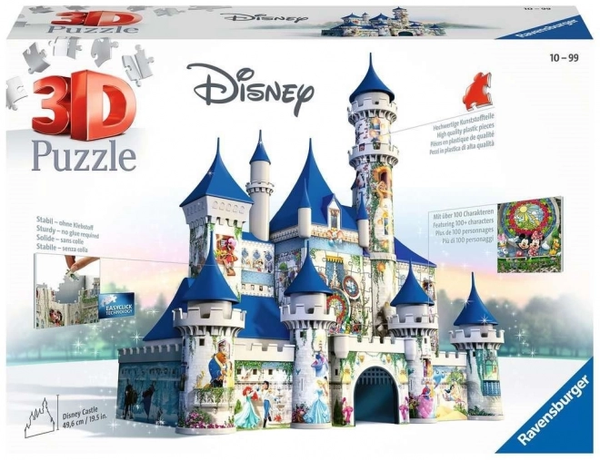3D puzzle Zamek Disney Ravensburger
